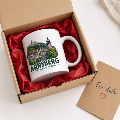 Tasse »Arnsberg – Altstadt über der Ruhr«