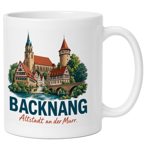 Tasse »Backnang – Altstadt an der Murr«