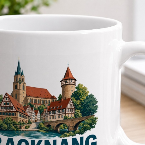 Tasse »Backnang – Altstadt an der Murr«