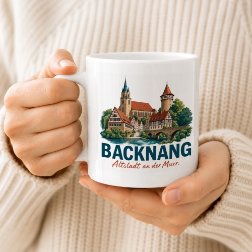 Tasse »Backnang – Altstadt an der Murr«