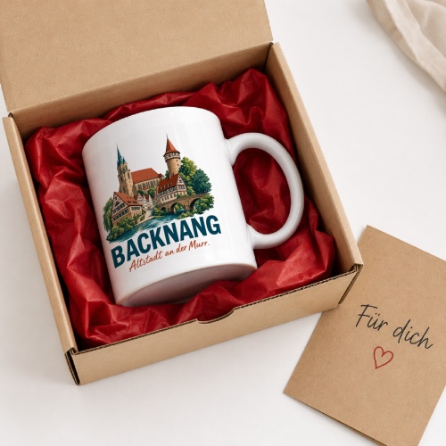 Tasse »Backnang – Altstadt an der Murr«