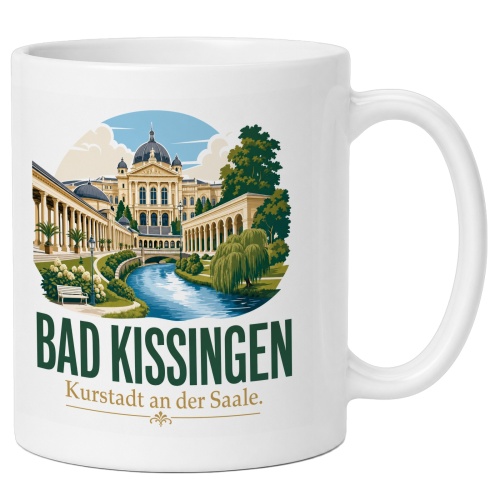 Tasse »Bad Kissingen – Kurstadt an der...