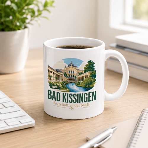 Tasse »Bad Kissingen – Kurstadt an der...