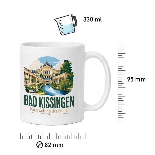 Tasse »Bad Kissingen – Kurstadt an der Saale«