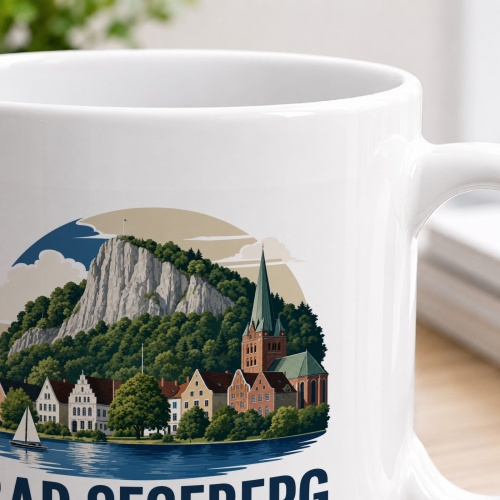 Tasse Bad Segeberg »Kalkberg über dem See«