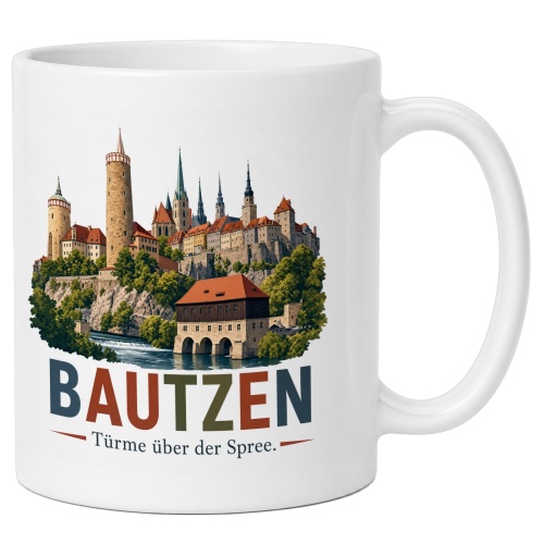 Tasse »Bautzen – Türme über der...