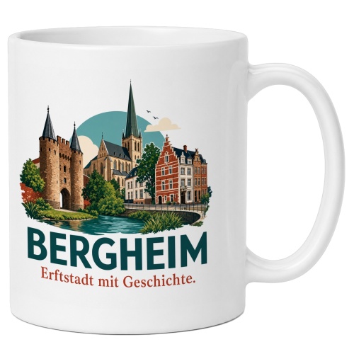 Tasse »Bergheim – Erftstadt mit...
