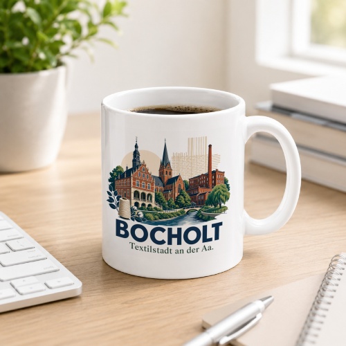 Tasse »Bocholt – Textilstadt an der Aa.«