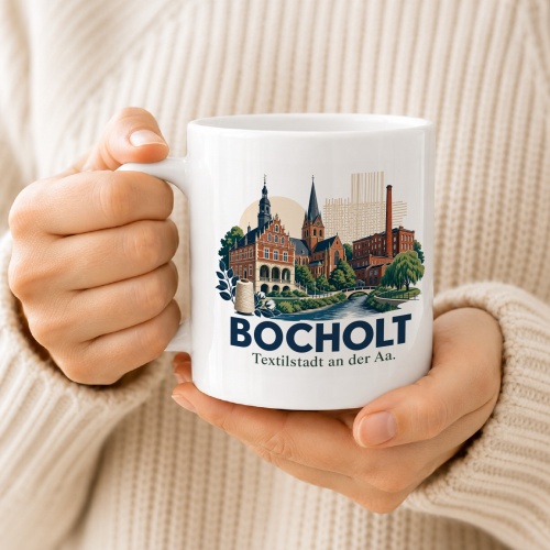 Tasse »Bocholt – Textilstadt an der Aa.«