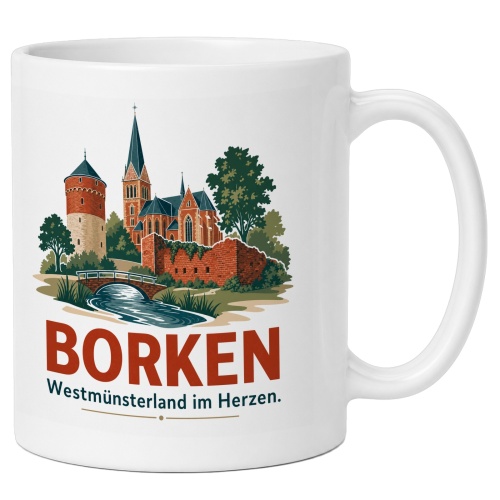 Tasse »Borken – Westmünsterland im...