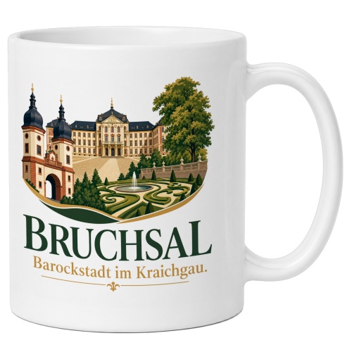 Tasse »Bruchsal – Barockstadt im...