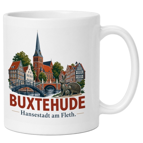 Tasse »Buxtehude – Hansestadt am Fleth«