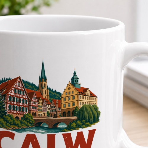 Tasse »CALW – Fachwerk im Schwarzwald«