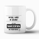Tasse "Work in silence"