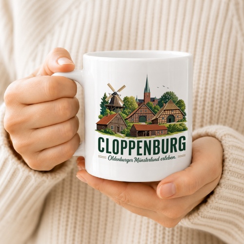 Tasse »Cloppenburg – Oldenburger Münsterland erleben«