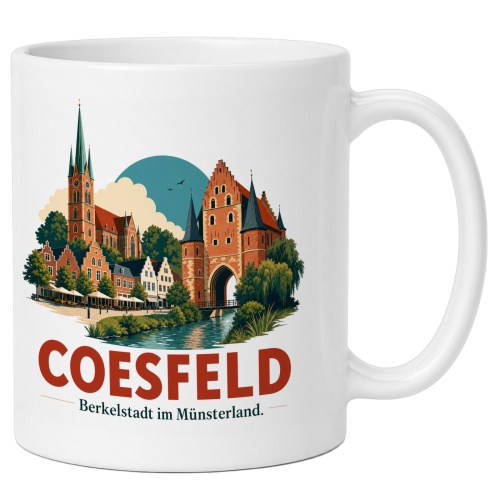 Tasse »Coesfeld – Berkelsstadt im...