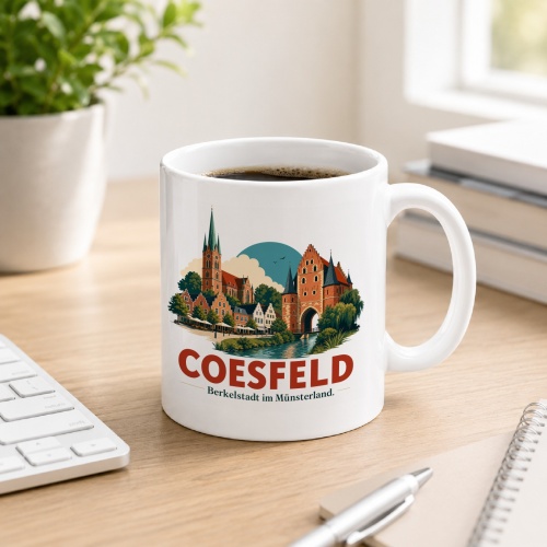 Tasse »Coesfeld – Berkelsstadt im...