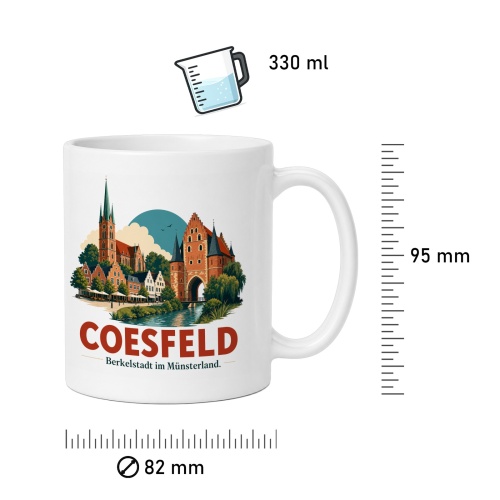 Tasse »Coesfeld – Berkelsstadt im Münsterland«