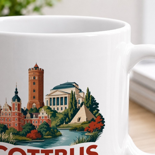 Tasse »Cottbus – Zwischen Spreewald und Lausitz«