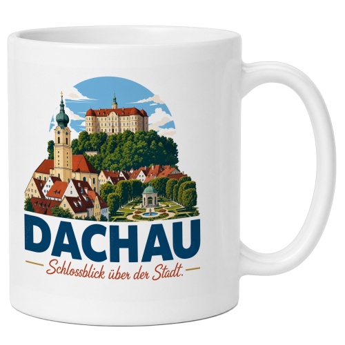 Tasse »Dachau – Schlossblick über der...