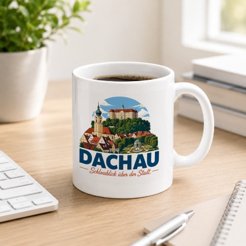 Tasse »Dachau – Schlossblick über der...
