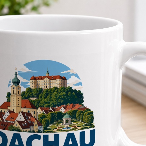 Tasse »Dachau – Schlossblick über der Stadt«