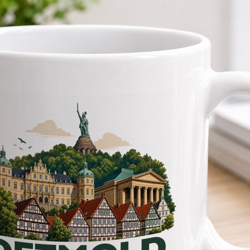 Tasse »Detmold – Residenzstadt im Teutoburger Wald«