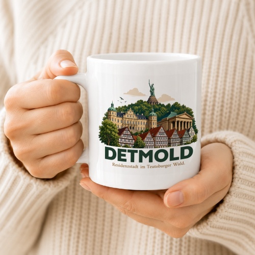 Tasse »Detmold – Residenzstadt im Teutoburger Wald«