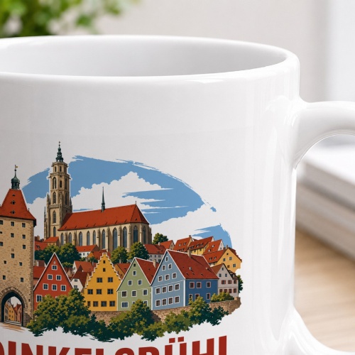 Tasse »Dinkelsbühl – Mittelalter mit Farbe«
