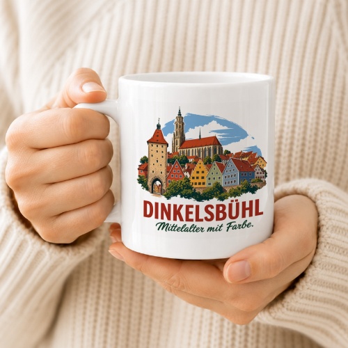 Tasse »Dinkelsbühl – Mittelalter mit Farbe«
