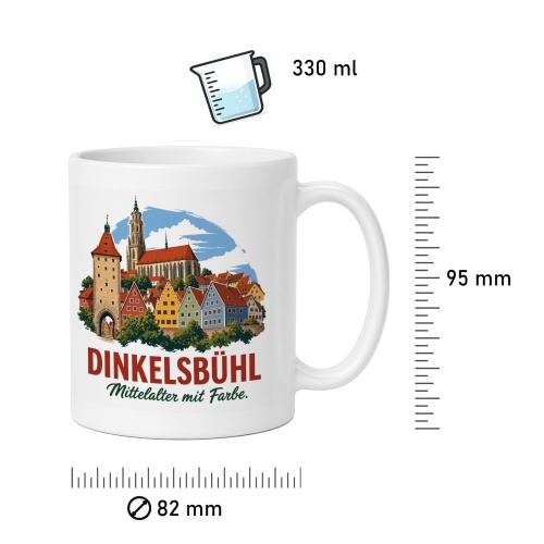 Tasse »Dinkelsbühl – Mittelalter mit Farbe«