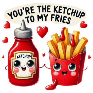 Tasse "You are the ketchup..."