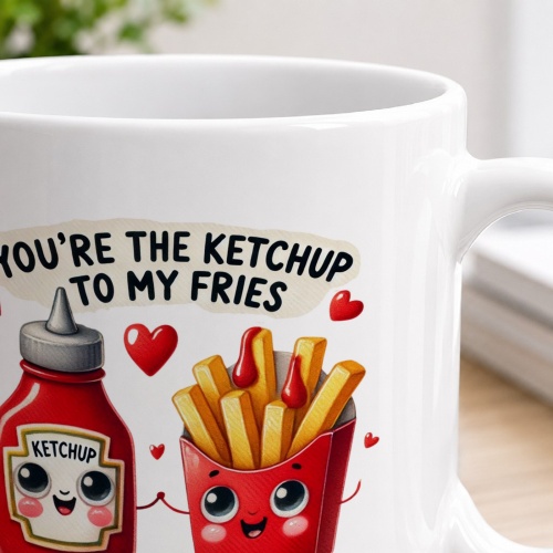 Tasse »Youre the Ketchup to my Fries«