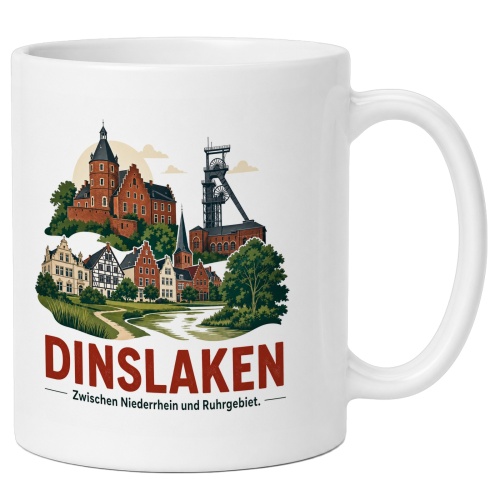 Tasse »Dinslaken – Niederrhein und...