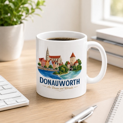 Tasse »Donauwörth – An Donau und Wörnitz«