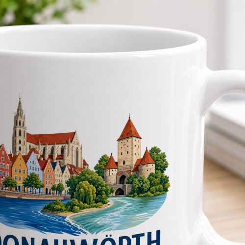 Tasse »Donauwörth – An Donau und Wörnitz«
