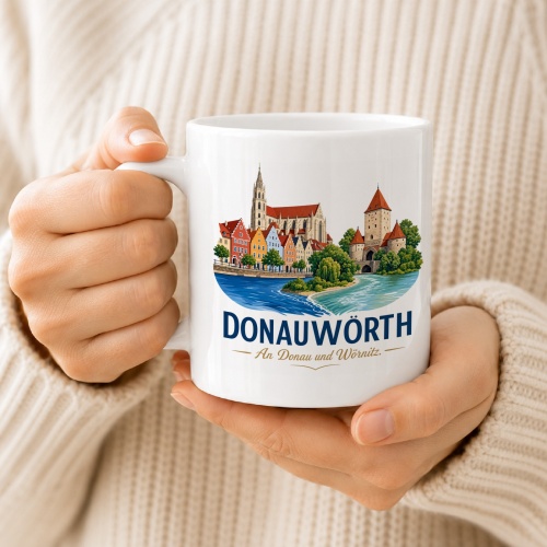 Tasse »Donauwörth – An Donau und Wörnitz«