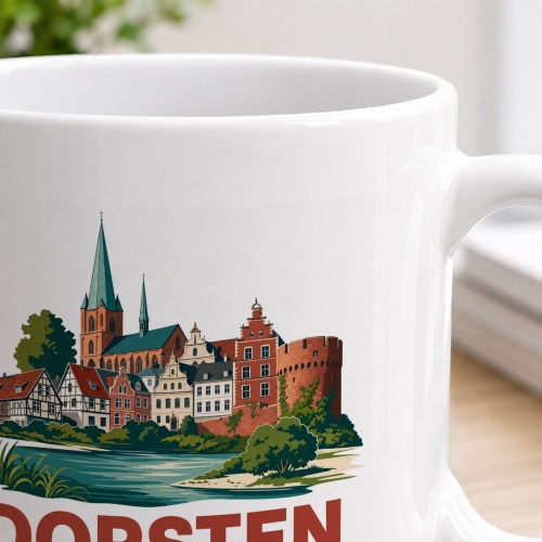 Tasse »Dorsten – Lippe, Altstadt, Ruhrgebiet«