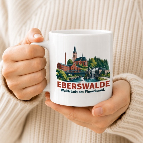 Tasse »Eberswalde – Waldstadt am Finowkanal«