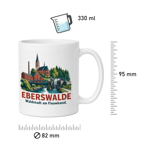 Tasse »Eberswalde – Waldstadt am Finowkanal«