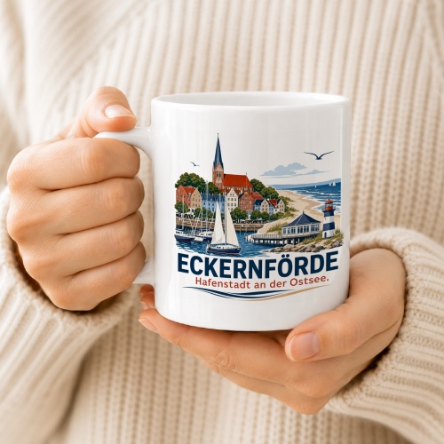 Tasse »Eckernförde – Hafenstadt an der Ostsee«