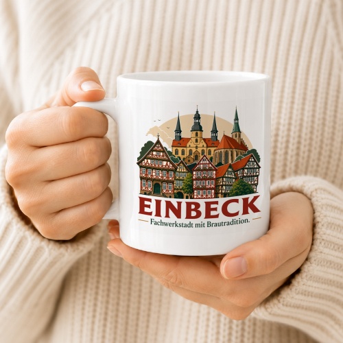Tasse »Einbeck – Fachwerkstadt mit Brautradition«