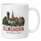 Tasse »Elmshorn – An der Krückau zuhause«