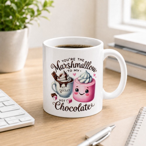 Tasse »You’re the Marshmallow to my Hot Chocolate«
