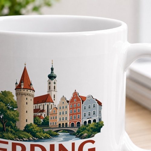 Tasse »Erding – Altbayerische Stadt mit Charme«
