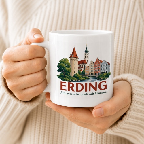Tasse »Erding – Altbayerische Stadt mit Charme«