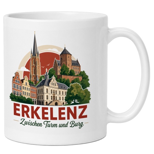 Tasse »Erkelenz – Zwischen Turm und Burg«