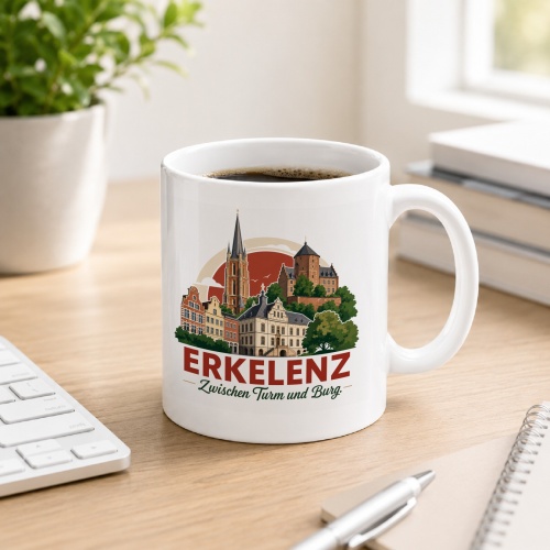 Tasse »Erkelenz – Zwischen Turm und Burg«