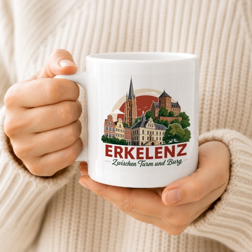 Tasse »Erkelenz – Zwischen Turm und Burg«