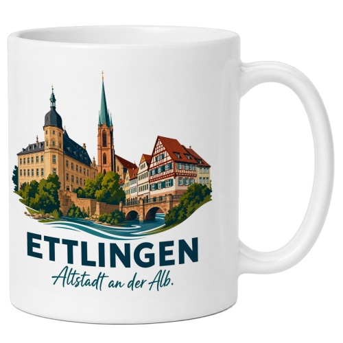 Tasse »Ettlingen – Altstadt an der Alb«